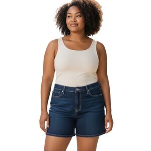 Levi's Dark Blue Jean Shorts for Women Sz.32 EUC.